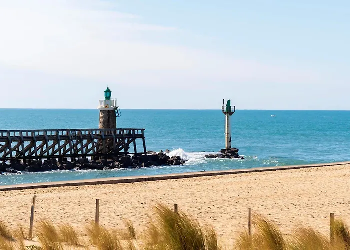 Imarena, Elegance Et Vue Port Lejlighed Capbreton